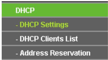 TP-LINK TL-MR3020  -  TL-MR3040 - DHCP - 1