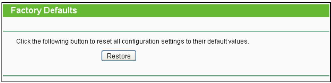 TP-LINK TL-MR3020  -  TL-MR3040 - Factory Defaults - 1