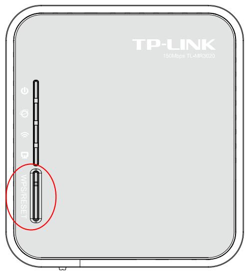 TP-LINK TL-MR3020  -  TL-MR3040 - Method One: - 1