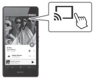 SONY HT-NT3 - Lancez songpal et téléchargez une application musicale compatible google cast. - 1