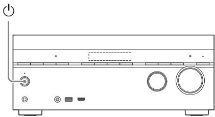SONY HT-NT3 - Pulse (encendido) para encender el receptor. - 1