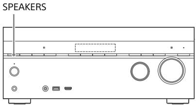 SONY HT-NT3 - Sélection des enceintes avant - 1
