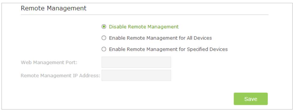 TP-LINK TL-MR6400 - Remote Management - 1