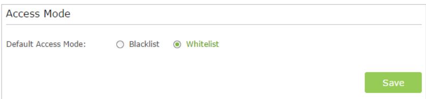 TP-LINK TD-W8961N - To allow specific device(s) - 1