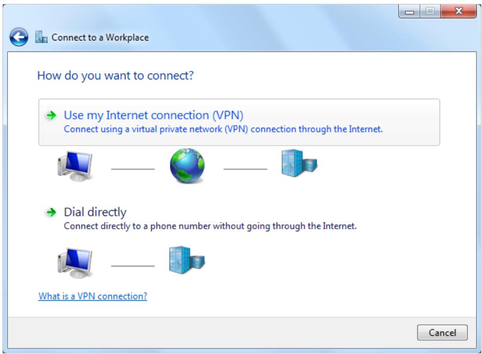TP-LINK TD-W8961N - Select Use my Internet connection (VPN). - 1