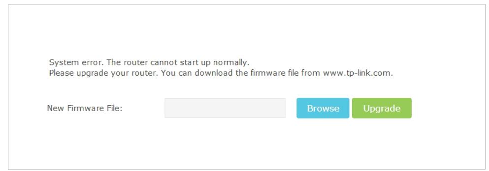 TP-LINK TD-W8961N - Restore Interrupted Upgrade after Power Failure - 1