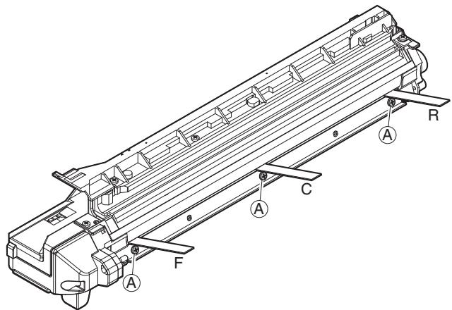 SHARP MX 2640 & MX-2640N/3140N/3640N,MV - Developing doctor gap adjustment - 2