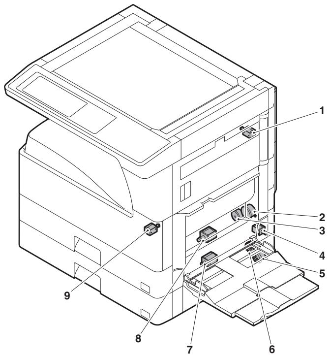 SHARP MX 2640 & MX-2640N/3140N/3640N,MV - Solenoid/Clutch - 1