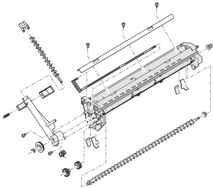 SHARP MX 2640 & MX-2640N/3140N/3640N,MV - c. Drum frame unit - 1