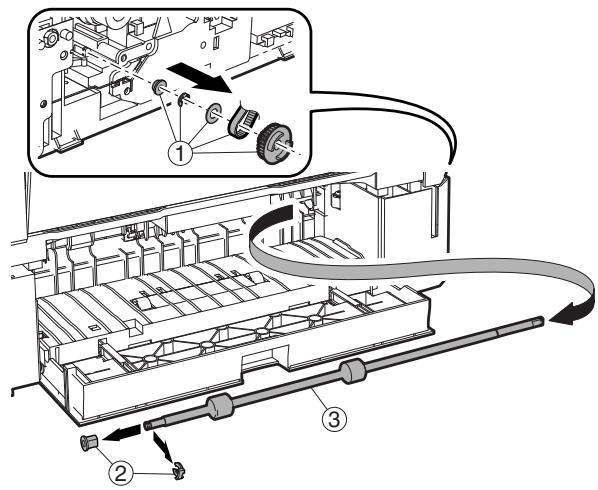 SHARP AR-5127C & AR-5127,MV - Lower 500 sheets tray paper feed - 10