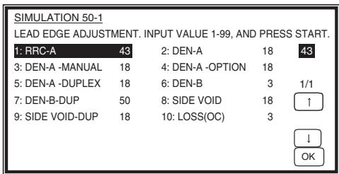 SHARP AR-5127C & AR-5127,MV - Left edge void area adjustment - 1