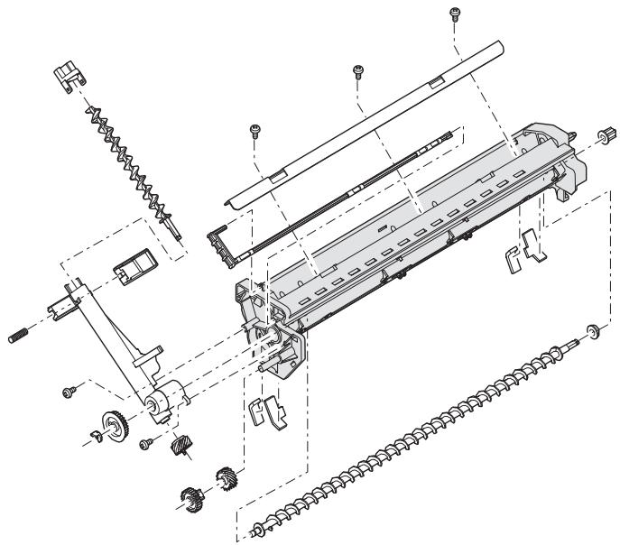 SHARP AR-5127C & AR-5127,MV - c. Drum frame unit - 1