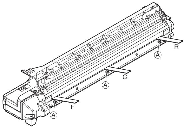 SHARP AR-5127C & AR-5127,MV - Developing doctor gap adjustment - 2