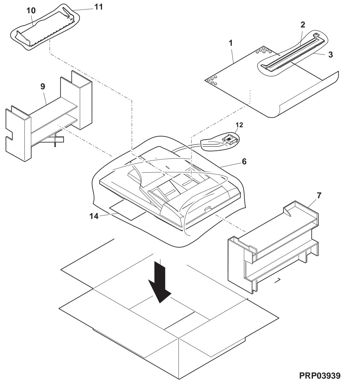 SHARP AR-5127C & AR-5127,MV - 棍包及付属品(Packing material &amp; accessories) - 3
