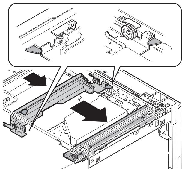 SHARP AR-5127C & AR-5127,MV - Main scanning direction (FR direction) distortion balance adjustment - 3