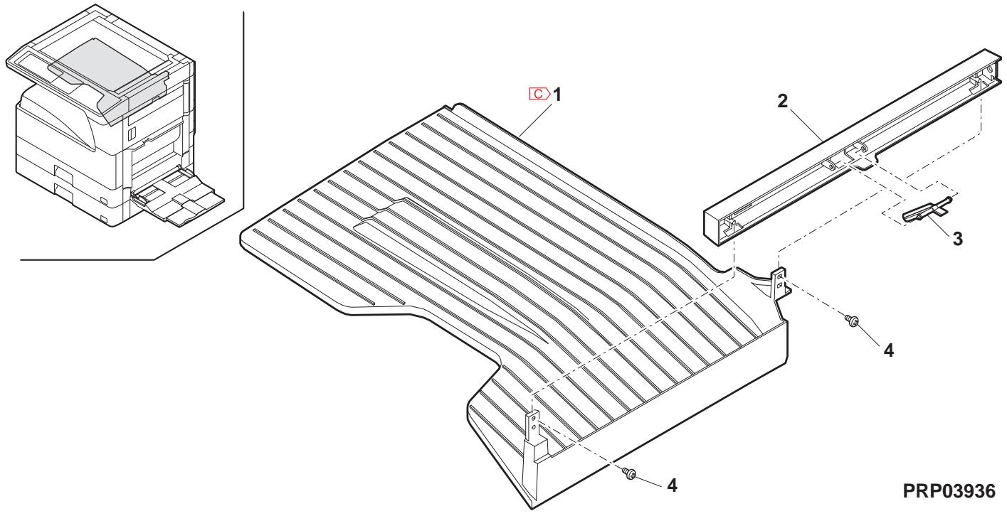 SHARP MX 2640N & MX-2640N/3140N/3640N,MV - MX-RP10 結紙部 (MX-RP10 Paper feeding section) - 5