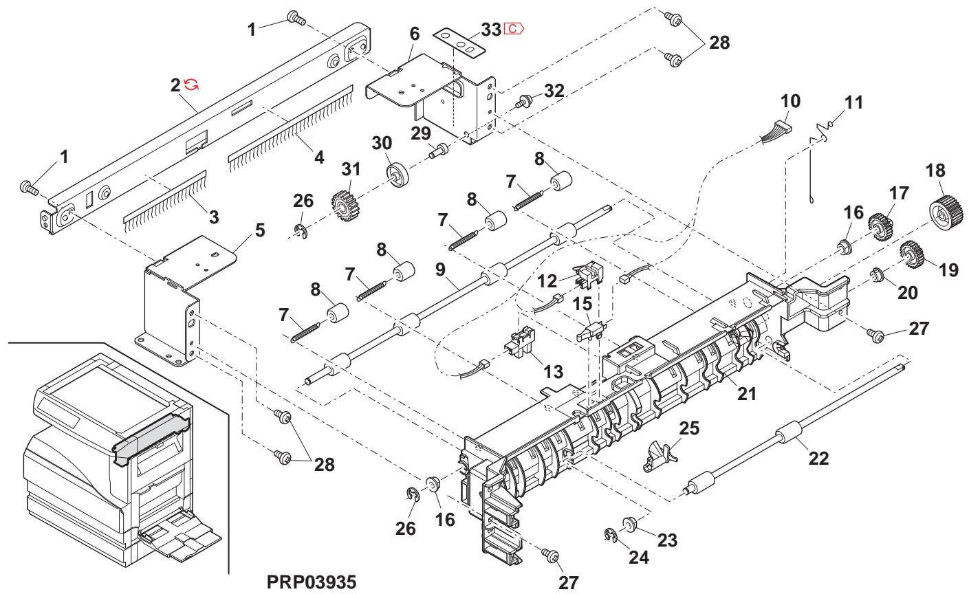 SHARP AR 5726 - MX-RP10 搬送部 2(MX-RP10 Transport section 2) - 2