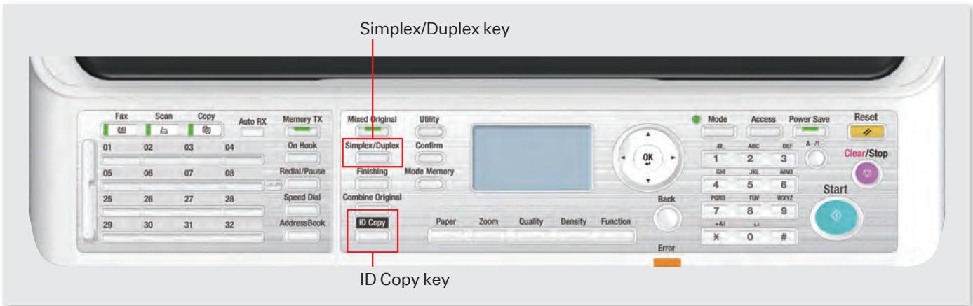 KONICA MINOLTA MAROC - Special hard keys - 1