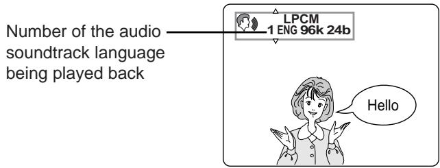 YAMAHA S557 - Press AUDIO during play. - 1