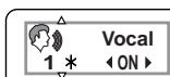 YAMAHA S557 - Switching vocals ON or OFF for Karaoke discs [DVD/Video CD] - 1