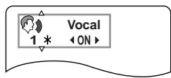 YAMAHA S663 - Switching vocals ON or OFF for Karaoke discs [DVD/Video CD] - 1