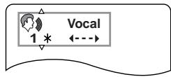 YAMAHA S663 - Press the cursor buttons (, , , ) until the preferred setting is selected. - 1