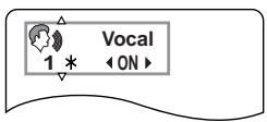 YAMAHA S520 - Press AUDIO during play. - 1