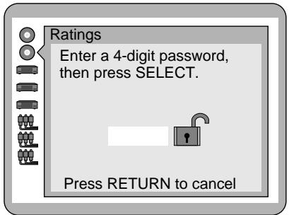 YAMAHA S520 - Press the cursor buttons (▲, ▼) to select the preferred level and press SELECT. - 1