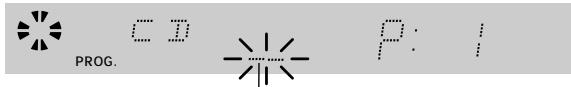 YAMAHA S520 - Programming track numbers while monitoring the player's FL display - 1