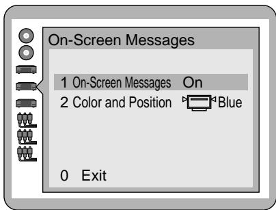 YAMAHA S520 - Selecting the display format of the On-Screen Display - 1