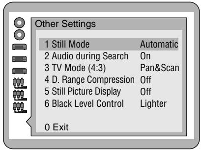 YAMAHA S795 - Other settings - 2
