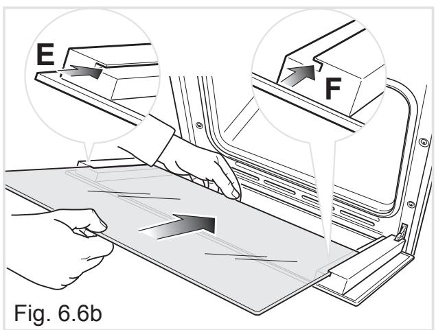 KENWOOD P-110(S) - Replacing the inner pane of glass - 5