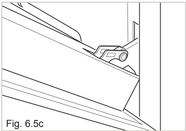 KENWOOD P-110(S) - Removing the inner pane of glass - 4