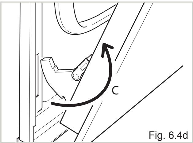 KENWOOD P-110(S) - REMOVING THE OVEN DOORS - 5