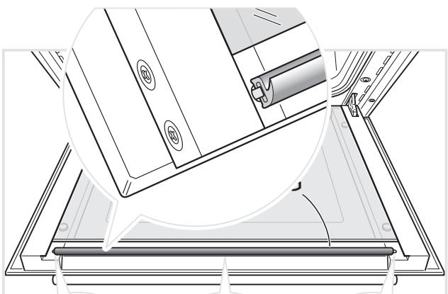 KENWOOD KD 1500 - Replacing the inner pane of glass - 6
