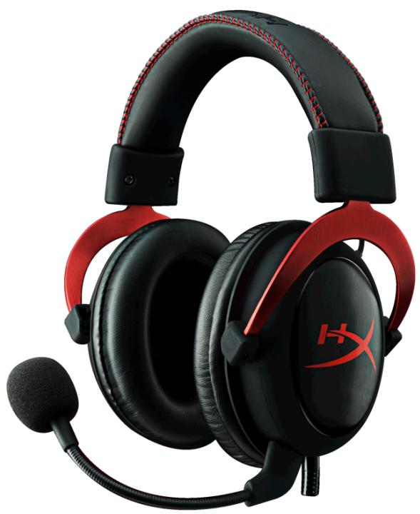 KINGSTON CASQUE GAMING HYPERX CLOUD II GUN METAL GRIS - TaphiType HyperX Cloud II - 1