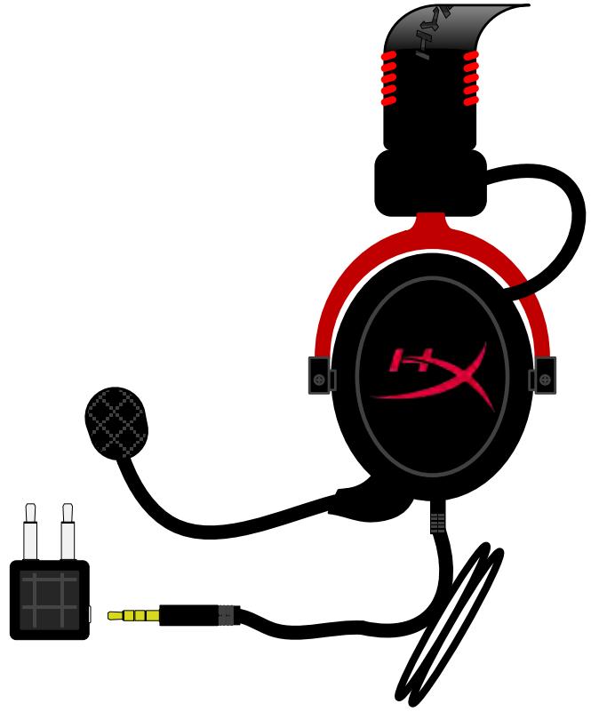 KINGSTON CASQUE GAMING HYPERX CLOUD II GUN METAL GRIS - Xbox® One ① 使用 - 3