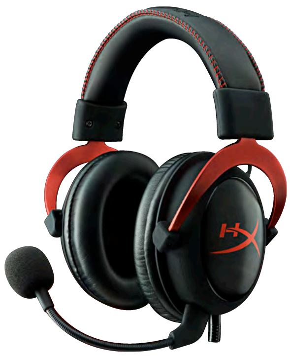 KINGSTON CASQUE GAMING HYPERX CLOUD II GUN METAL GRIS - Zestaw słuchawkowy HyperX Cloud II - 1