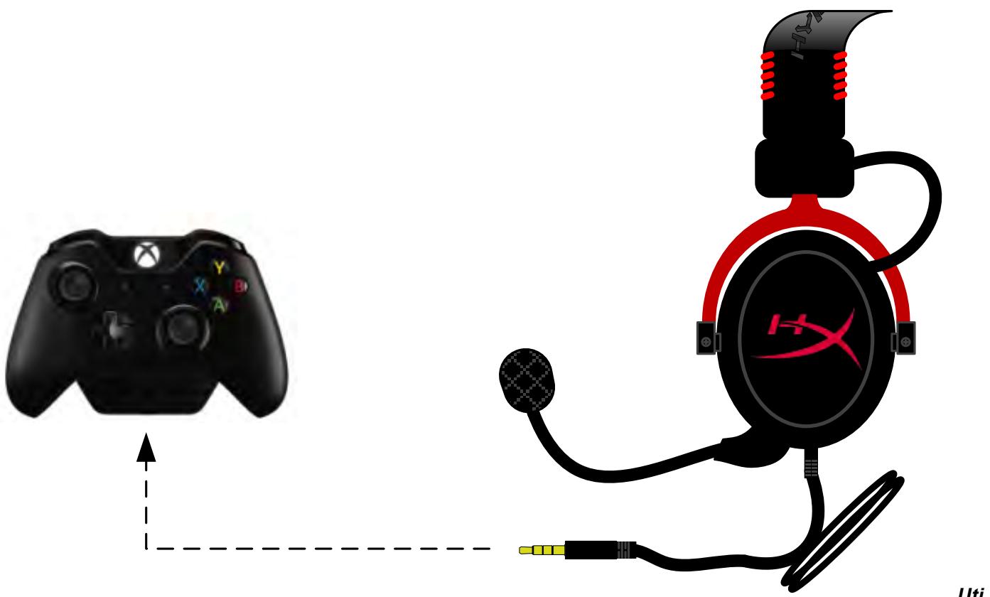 KINGSTON CASQUE GAMING HYPERX CLOUD II GUN METAL GRIS - Utilisation (xbox® one) - 1