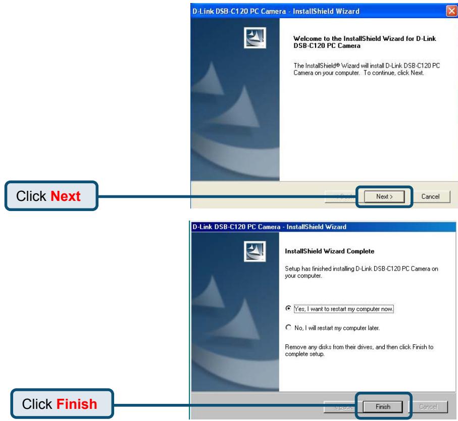D-LINK DSB-C120 - Windows ME & 98 Users - 1