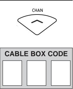 RCA UNIVERSELLE 4 - Programming For Cable Box - 1