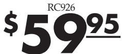 RCA UNIVERSELLE 4 - Compatible With: - 1
