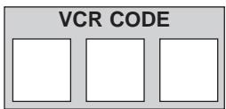 RCA UNIVERSELLE 4 - Programming For VCR - 5