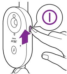 PHILIPS SCD620/01 - Liaison de l'unité-parents à l'unité-bébé - 1