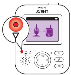 PHILIPS SCD620/01 - Liaison de l'unité-parents à l'unité-bébé - 5