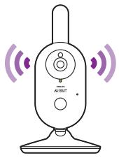 PHILIPS SCD620/01 - Fonction « répondre à bébé - 2