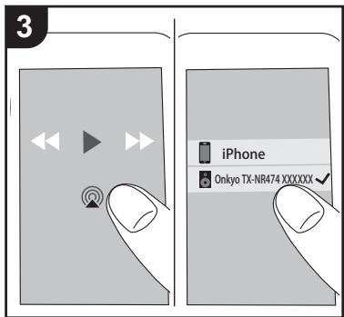 ONKYO TX-NR474 - AirPlay® - 3