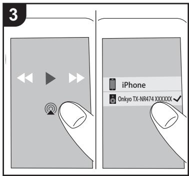 ONKYO TX-NR474 - AirPlay® - 3