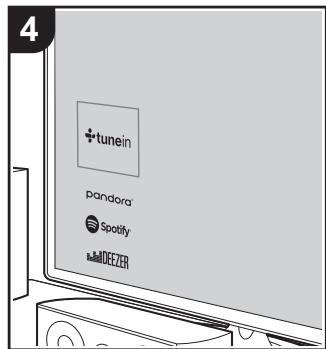 ONKYO TX-NR474 - Dispositivo de almacenamiento USB - 4