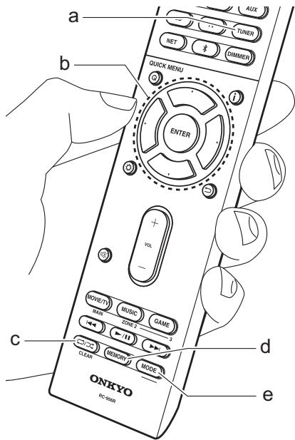 ONKYO TX-NR474 - Inställning av frekvenssteg - 1